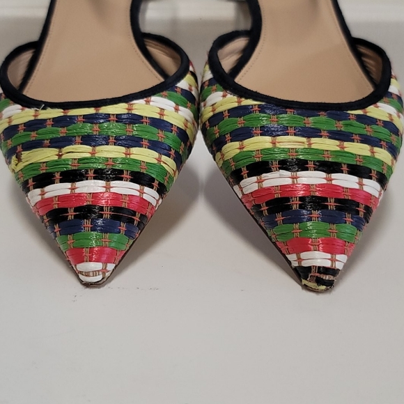 J.Crew Lilly Raffia G4477 Flats Sz.10 - Picture 5 of 15